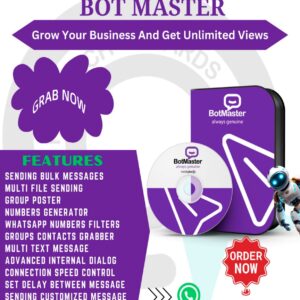 Bot master marketing software
